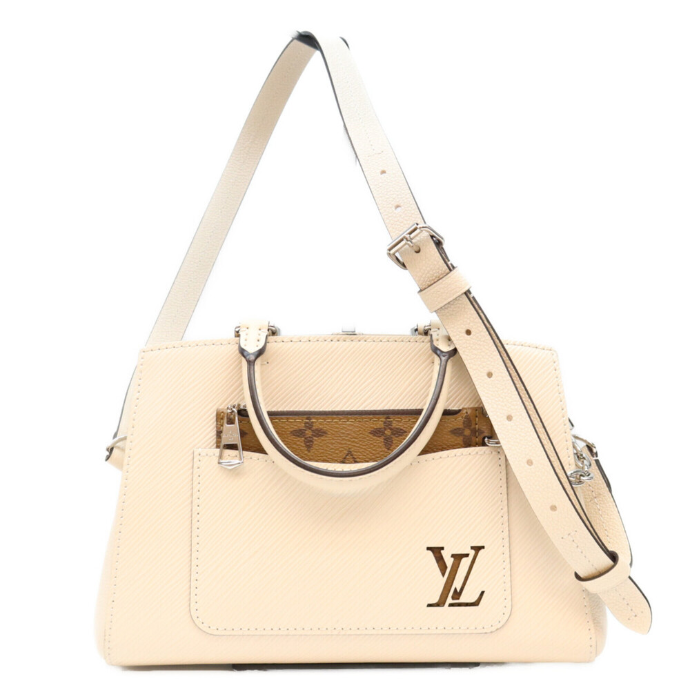 LOUIS VUITTON M20520 Epi Quartz Marelle Tote BB 2-Way Shoulder Bag, Beige, Si...